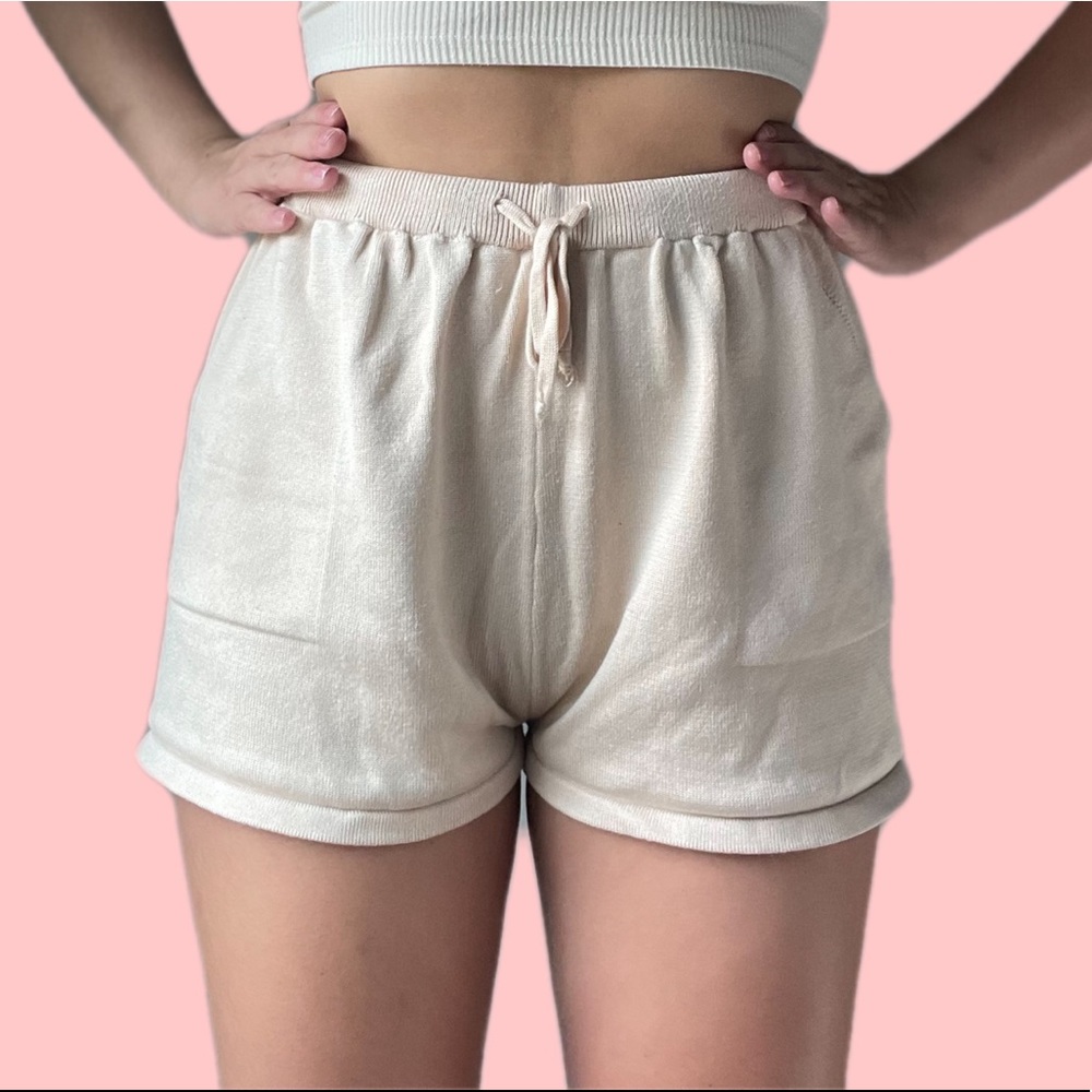 Tan Lounge Shorts